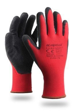 Gant de travail EASY GRIP rouge - taille 9 - Gedimat.fr