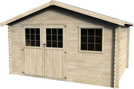 Abri FLORAK ép.28mm dim.4x3m - Gedimat.fr