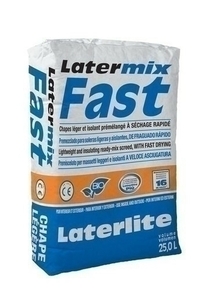 Chape lgre fibre LATERMIX FAST sac de 16 litres - Gedimat.fr