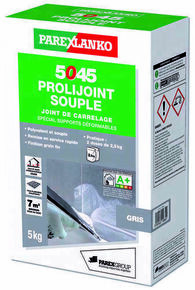 Joint de carrelage 5045 PROLIJOINT SOUPLE gris - boite de 5kg - Gedimat.fr