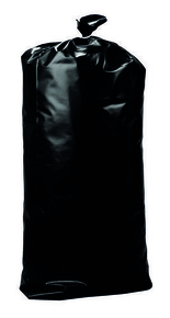 Sac poubelle noir 110l - 8 rouleaux de 25 sacs - Gedimat.fr