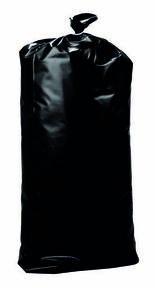 Sac poubelle noir 100l - 8 rouleaux de 25 sacs - Gedimat.fr