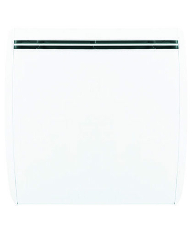 Radiateur inertie fonte et film chauffant WOODY - 2000W blanc - L.116,5 x H.58 x P.11,5cm - Gedimat.fr