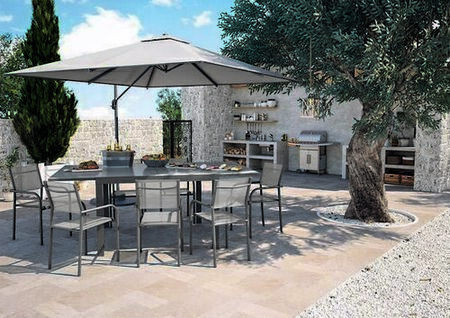 Barbecue gaz inox 5 feux - Gedimat.fr