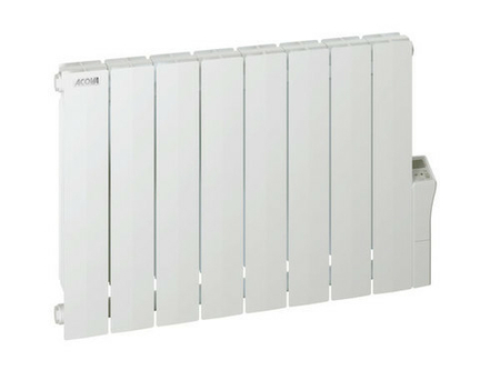 Radiateur à inertie fluide COTONA LCD 1500W L.87,2xH.57,5xP.8cm - Gedimat.fr