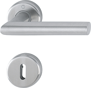 Ensemble de poignes ligne UTRECHT inox mat cl I 38-42mm - Gedimat.fr