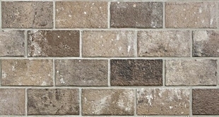 Carrelage mur intrieur LONDON - 13 x 25 cm p.9,5 mm - brown - Gedimat.fr
