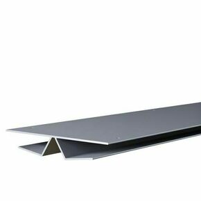 Profil d'angle intrieur/extrieur largeur lambris sous face 250mm gris clair - 16x98mm 4m - Gedimat.fr