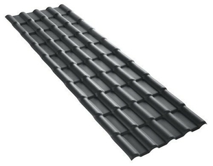 Rive PVC rigide 100 x 20 x 20 cm p.2,5 mm gris anthracite - Gedimat.fr