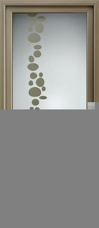 Porte d'entrée ETINCELLE en aluminium thermolaqué gauche poussant haut.2,15 m larg.90cm - Gedimat.fr