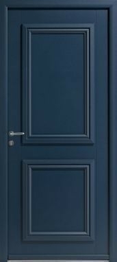 Porte d'entrée PICTO1 en aluminium thermolaqué gauche poussant haut.2,15m larg.90cm - Gedimat.fr