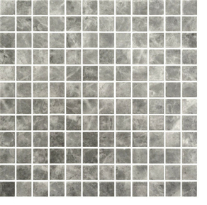 Carrelage sol intérieur ECO STONES - 31,1 x 31,1 cm ép.5 mm - silver mat - Gedimat.fr