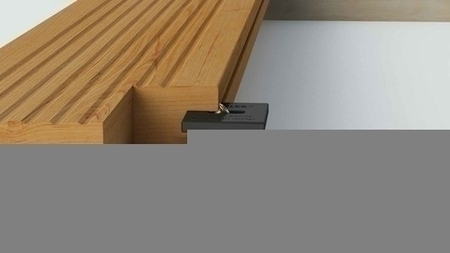 Kit de fixation invisible SOFTWOOD avec 100 clips et 100 vis - Gedimat.fr