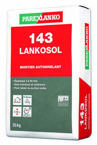 Mortier de ragrage 143 LANKOSOL - sac de 25kg - Gedimat.fr