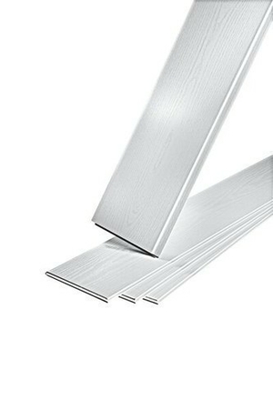 Mini-corniche HKL 2380x22x22mm Blanc brillant - Blan satin - Gedimat.fr