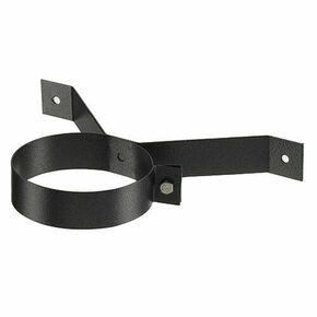 Collier mural EMAILLEE D80 - noir graphite RAL 9030 - Gedimat.fr