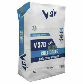 Colle chape COLLIDRITE V370 gris - sac de 25kg - Gedimat.fr