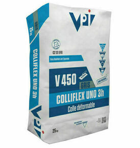 Colle dformable COLLIFLEX UNO 3H V450 gris - sac de 25kg - Gedimat.fr