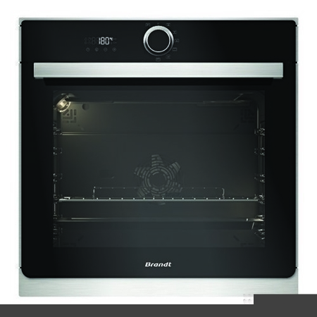 Four multifonction pyrolyse BRANDT 73 litres inox - Gedimat.fr
