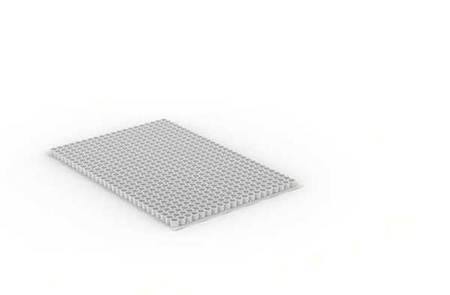 Dalle stabilisateur de graviers simple ép.3cm larg.79,2 long.1,20m - Gedimat.fr