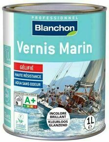Vernis marin incolore brillant - pot 1l - Gedimat.fr