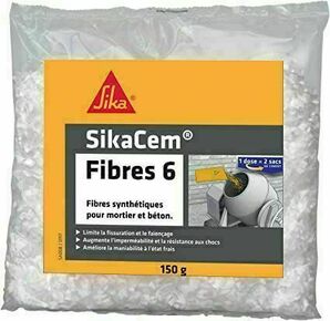 Fibre micro synthtique -6 SIKACEM - dose de 150g - Gedimat.fr
