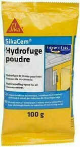 Hydrofuge de masse en poudre SIKACEM - dose de 100g - Gedimat.fr