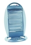Chauffage RADIANT HALOGÈNE Long.38,2cm Haut.63cm Ép.19,2cm 1200W - Gedimat.fr