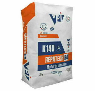 Mortier de rparation REPATECH K140 gris - sac de 25kg - Gedimat.fr