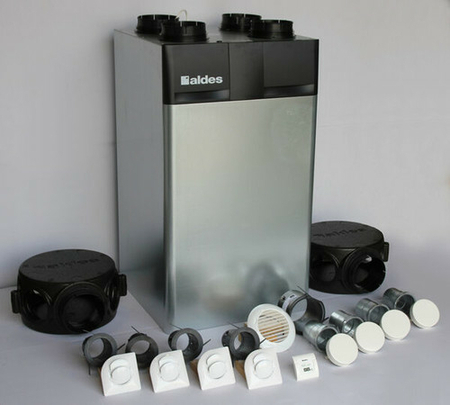 KIT VMC DOUBLE FLUX 300 CLASSIC - Gedimat.fr