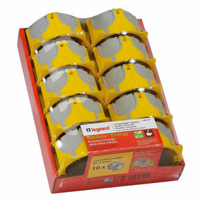 Bote  encastrer 1 poste ECOBATIBOX 40mm - lot de 10 pices - Gedimat.fr