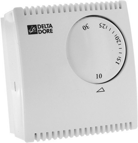 Thermostat d'ambiance mcanique filaire pour chauffage et climatisation - 230V - Gedimat.fr