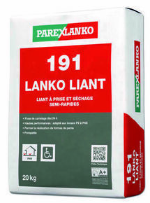 Liant pour chape 191 LANKO LIANT - sac de 20kg - Gedimat.fr