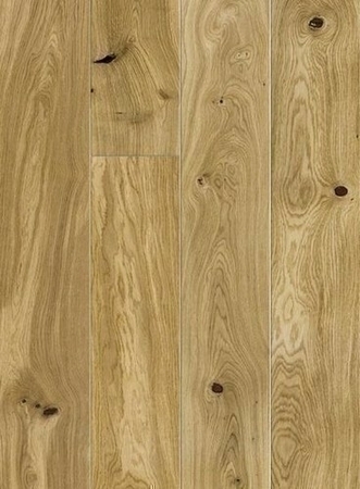 Parquet contrecollé monolame chêne choix various Long.1092mm larg.130mm ép.14mm verni satiné - Gedimat.fr