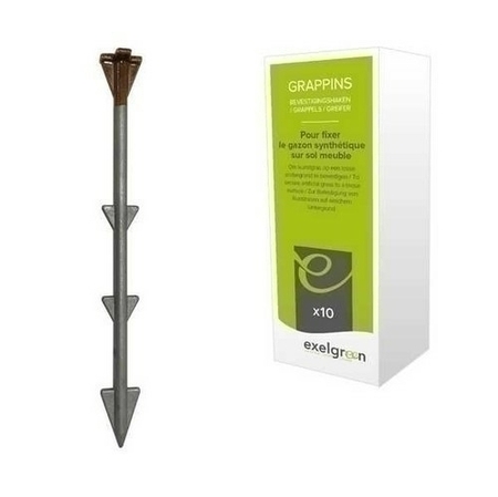 Grappin de fixation 13,5 cm - Gedimat.fr