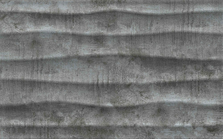 Décor mat COSY WAVE 25x40 cm épaisseur 7,5 mm basalt - Gedimat.fr