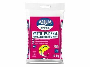 Pastille sel pour adoucisseur AQUA NATURE - sac de 10kg - Gedimat.fr