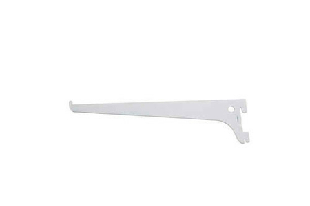 Console simple Entraxe 50 mm L.250mm Charge max.55 kg coloris Blanc - Gedimat.fr
