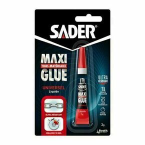 Colle de rparation MAXIGLUE universel liquide - tube de 3g - Gedimat.fr