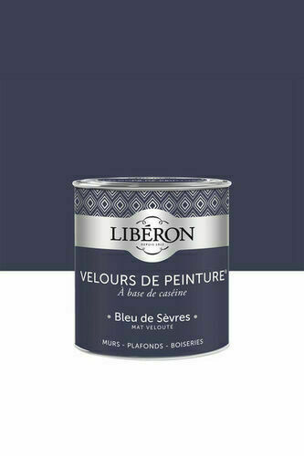 Libéron Velours de peinture, Blanc Porcelaine, 2,5 l