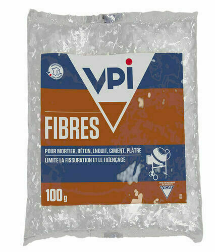 Sachet de shop fibre pour beton