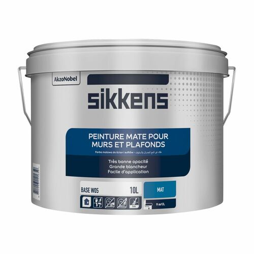 Peinture blanche mate spécial plafond - Peinture interieure - Peinture  recad industrie