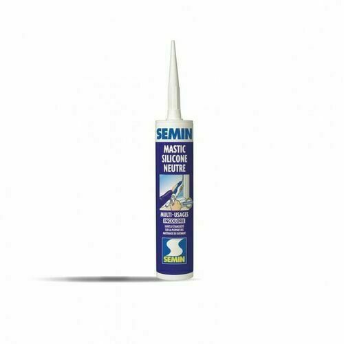 Mastic Silicone Neutre Translucide - Tube De 310ml - Gedimat.fr