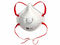 Masque jetable de protection anti-poussires avec soupape FFP3 - bote de 12 pices - Gedimat.fr