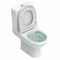 Pack WC  poser cuvette COMPACT avec abattant blanc - 78x62x36,5cm - Gedimat.fr