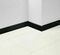 Plinthe plaque TRENDTIME - 2200 x 70 x 16,5 mm - noir - Gedimat.fr