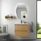 Ensemble meuble MOMENT chêne naturel 2 tiroirs + plan vasque IBERIA - 45x60x54cm - Gedimat.fr