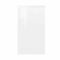 Faade de cuisine ARTIKA 1 porte laqu blanc brillant B01/B27/B18/H01/H15 - H.71,5 x l.40 cm - Gedimat.fr