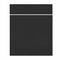Façade de cuisine BASALT 1 porte + 1 tiroir noir ultra mat B07 - H.71,5 x l.60cm - Gedimat.fr