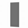 Faade de cuisine LIATH 1 porte gris satin C23 - H.142,8 x l.60cm - Gedimat.fr